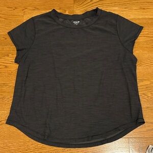 Old Navy | Dark Heathered Grey Active T-Shirt Size Large